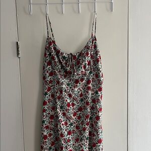 Floral Spaghetti Strap Dress
